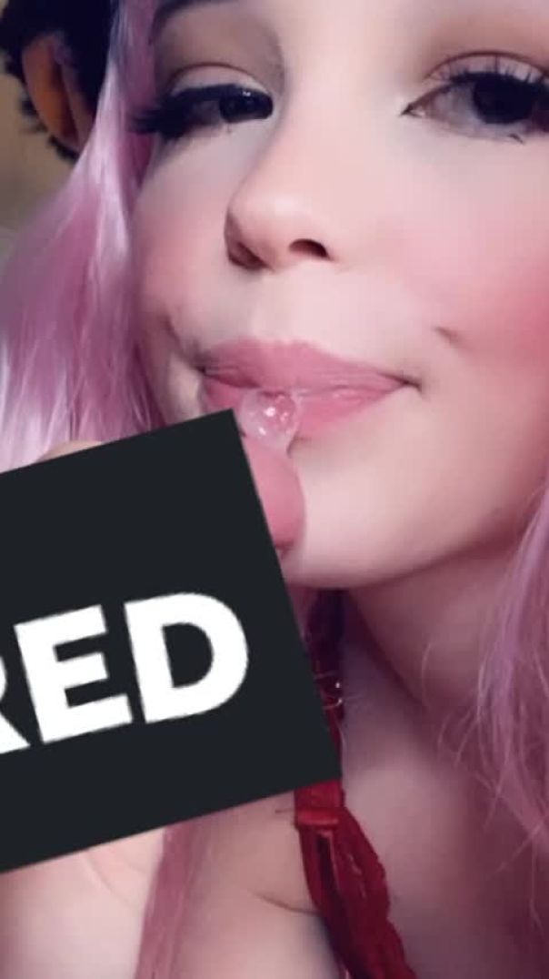 Belle Delphine Onlyfans Model Gives Blowjob #littleslut